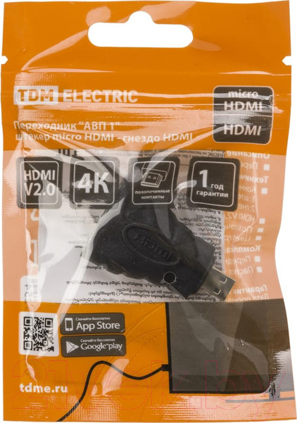 Изображение товара Адаптер TDM АВП 1 Micro HDMI / SQ4040-0101