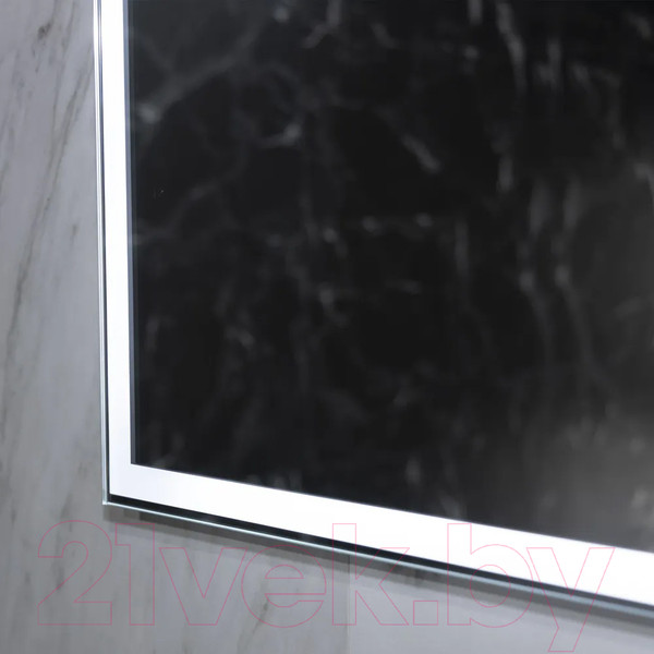 Изображение товара Зеркало Пекам Greta 110x80 / greta-110x80 (с подсветкой,с механической клавишей)