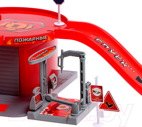 Изображение товара Паркинг игрушечный Автоград Пожарная часть / 6961077
