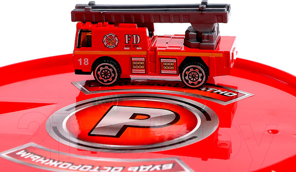 Изображение товара Паркинг игрушечный Автоград Пожарная часть / 6961077