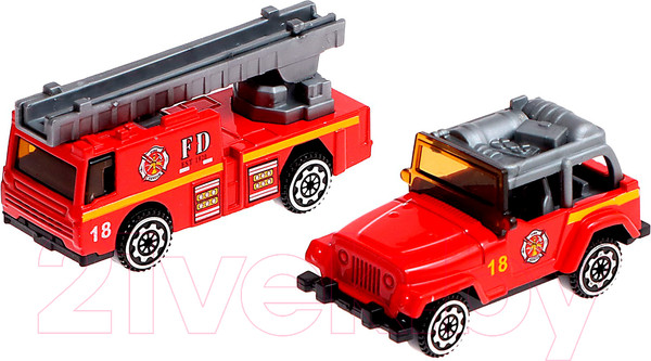 Изображение товара Паркинг игрушечный Автоград Пожарная часть / 6961077