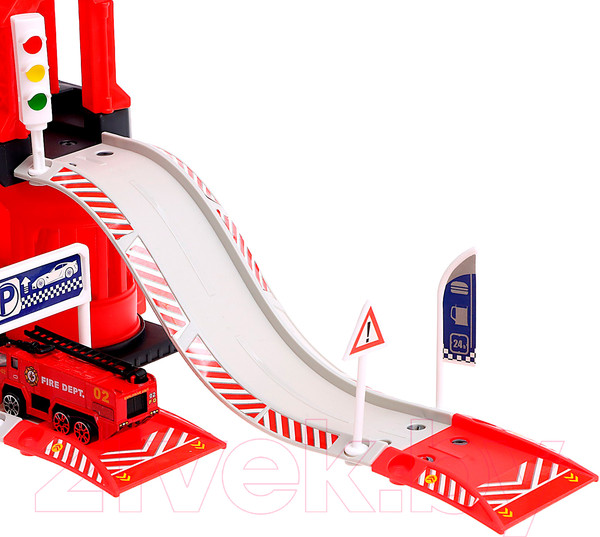 Изображение товара Паркинг игрушечный Автоград Пожарная станция / 7573936