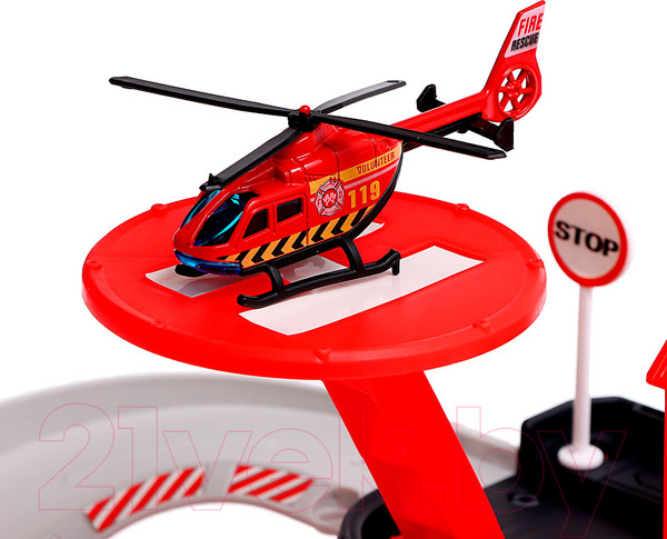 Изображение товара Паркинг игрушечный Автоград Пожарная станция / 7573936