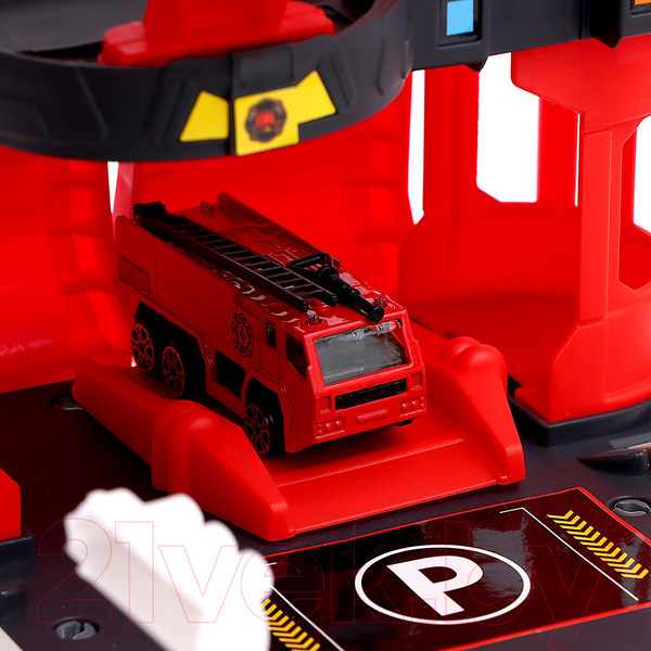 Изображение товара Паркинг игрушечный Автоград Пожарная станция / 7573936