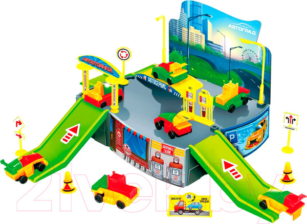 Изображение товара Паркинг игрушечный Автоград Гараж / 770456