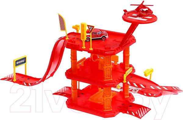 Изображение товара Паркинг игрушечный Автоград Пожарная станция / 7573932