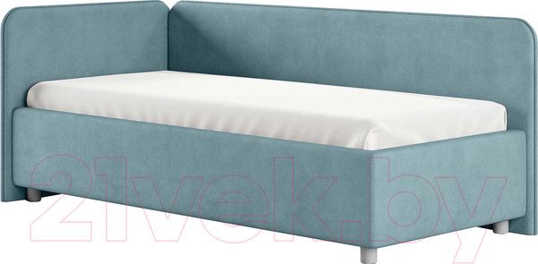 Изображение товара Каркас кровати Сонум Capri L 90x200 (замша голубой)