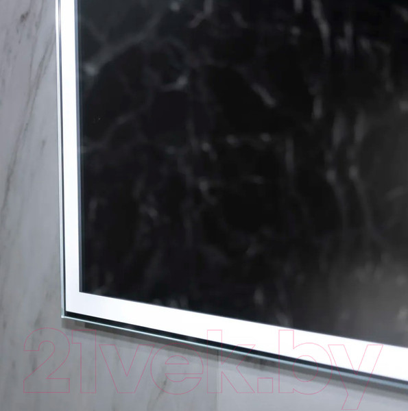 Изображение товара Зеркало Пекам Greta 110x80 / greta-110x80dp (с подсветкой, с сенсором на взмах руки и подогревом)