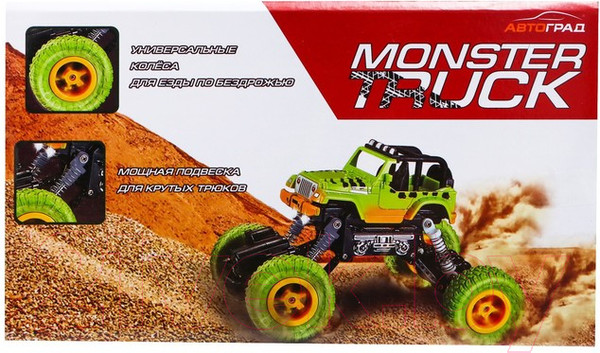 Изображение товара Радиоуправляемая игрушка Автоград Джип Краулер / 7342504 (синий)