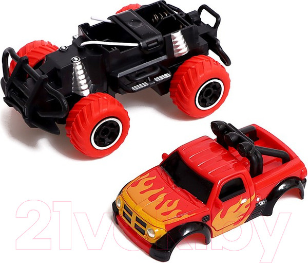 Изображение товара Радиоуправляемая игрушка Автоград Джип Граффити / 6936362 (красный)