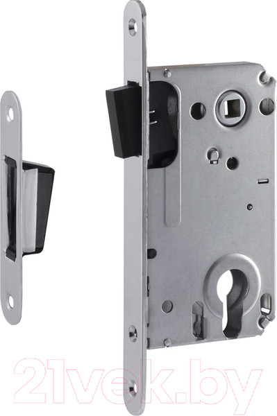 Изображение товара Корпус врезного замка Нора-М 25М-85 Магнитный (хром)