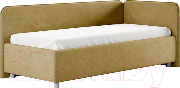 Изображение товара Каркас кровати Сонум Capri R 90x200 (эвита горчичный)