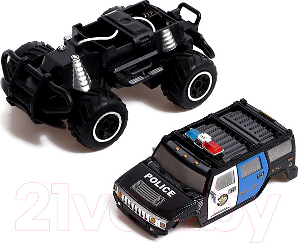 Изображение товара Радиоуправляемая игрушка Автоград Джип Полиция / 5218591 (черный)