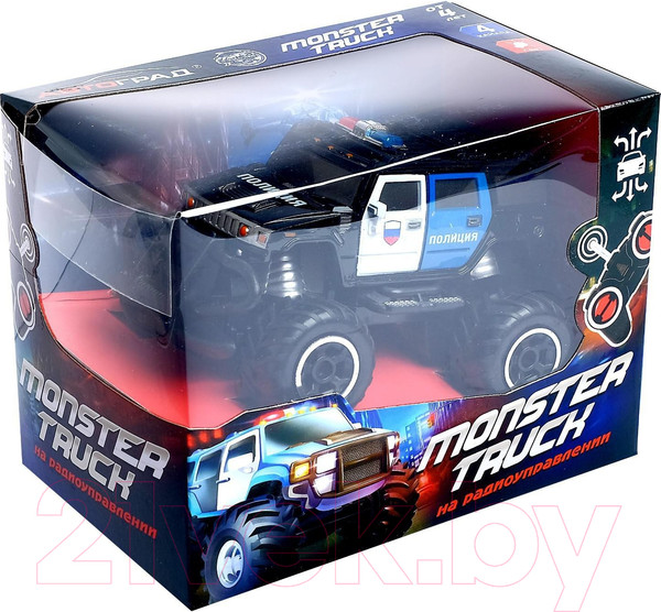 Изображение товара Радиоуправляемая игрушка Автоград Джип Полиция / 5218591 (черный)