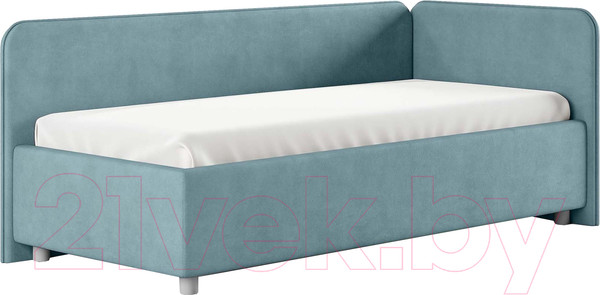 Изображение товара Каркас кровати Сонум Capri R 90x200 (замша голубой)