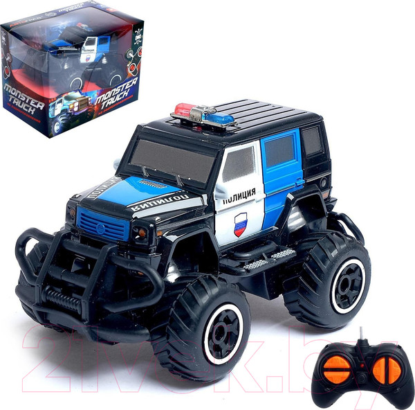 Изображение товара Радиоуправляемая игрушка Автоград Джип полиция / 5218589 (черный)