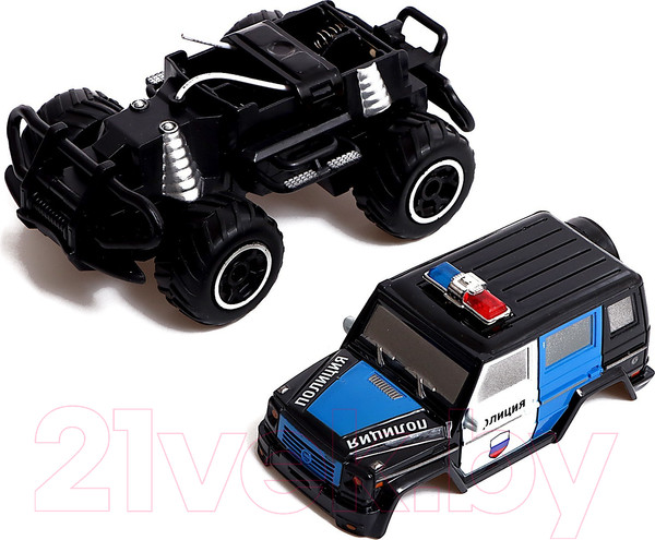 Изображение товара Радиоуправляемая игрушка Автоград Джип полиция / 5218589 (черный)