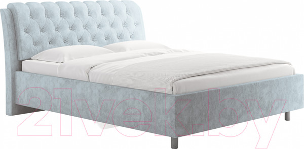 Изображение товара Каркас кровати Сонум Olivia 90x200 (бентли светло-серый)