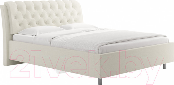 Изображение товара Каркас кровати Сонум Olivia 90x200 (тедди кремовый)