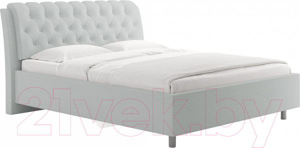 Изображение товара Каркас кровати Сонум Olivia 90x200 (тедди пепельный)