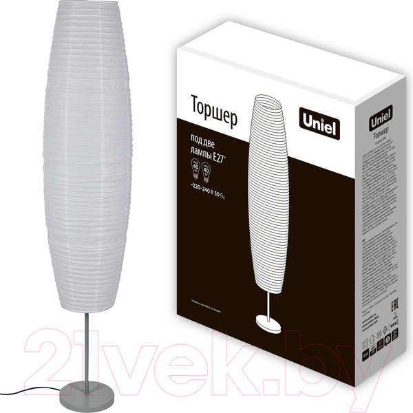 Изображение товара Торшер Uniel UML-T410 / UL-00010192 (белый)