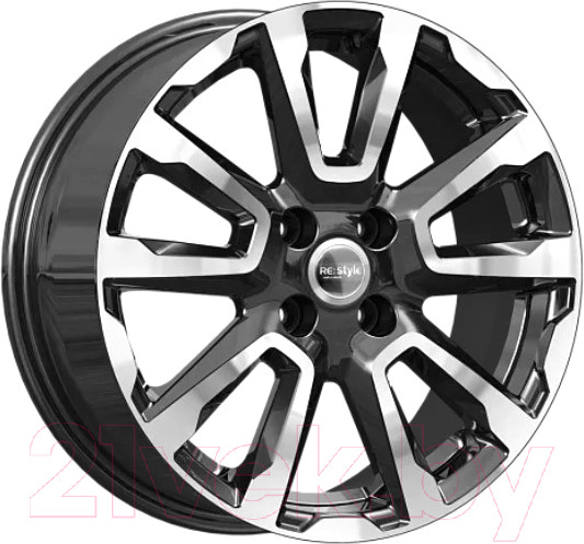 Изображение товара Литой диск K&K КС1026 Vesta 16x6.5" 4x100мм DIA 60.1мм ET 50мм Алмаз черный