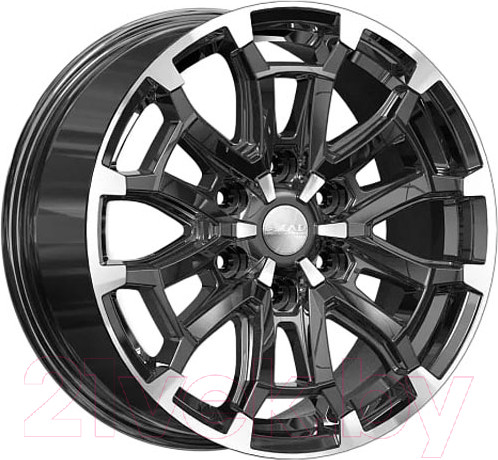 Изображение товара Литой диск SKAD Авилис 18x8" 6x139.7мм DIA 106.1мм ET 25мм Алмаз