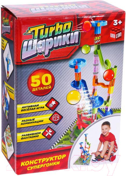 Изображение товара Конструктор кинетический Unicon Turbo Шарики / 2134312