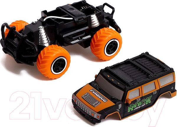 Изображение товара Радиоуправляемая игрушка Автоград Джип Граффити / 7023847 (оранжевый)