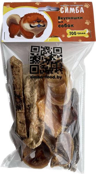 Изображение товара Лакомство для собак Симба Микс говяжий L (100г)