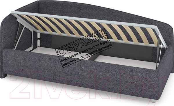 Изображение товара Каркас кровати Сонум Paola L 90x200 (тедди розовый)