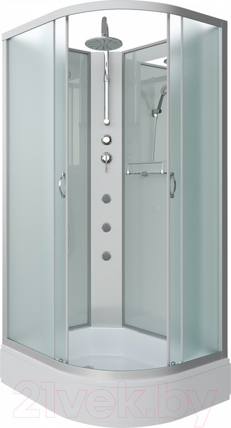 Изображение товара Душевая кабина Niagara NG-33294-14LBKTG 120x90 (матовое стекло)