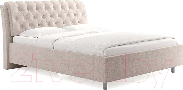 Изображение товара Каркас кровати Сонум Olivia 200x200 (рогожка песочный)