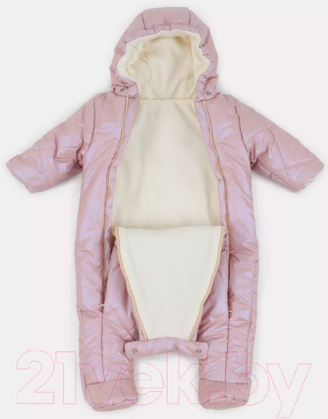 Изображение товара Комбинезон прогулочный детский Rant Shine / 160-62 (Rose, р.62)