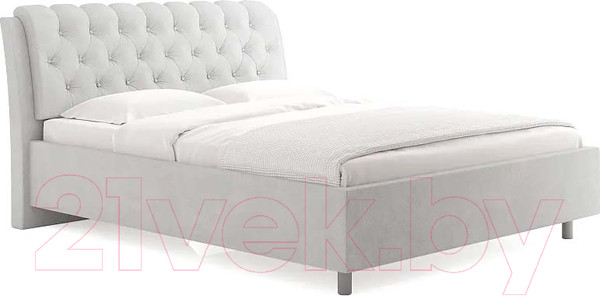 Изображение товара Каркас кровати Сонум Olivia 200x200 (замша пепельный)