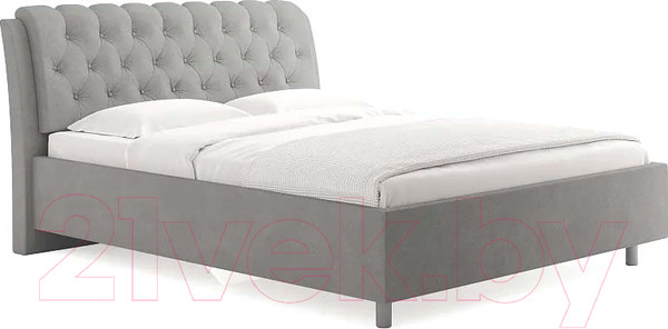 Изображение товара Каркас кровати Сонум Olivia 200x200 (замша серый)