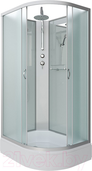 Изображение товара Душевая кабина Niagara NG-33974-14RBKT 90x70 (матовое стекло)