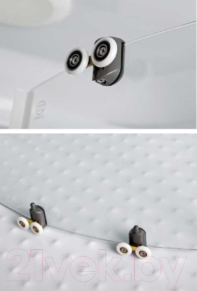 Изображение товара Душевая кабина Niagara NG-33984-14LBK 90x80 (матовое стекло)