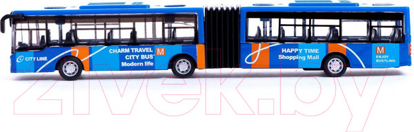 Изображение товара Автобус игрушечный Автоград Городской транспорт / 7056244 (синий)