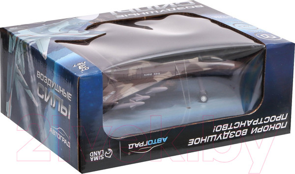 Изображение товара Самолет игрушечный Автоград Истребитель. Воздушные силы / 7986151 (коричневый)