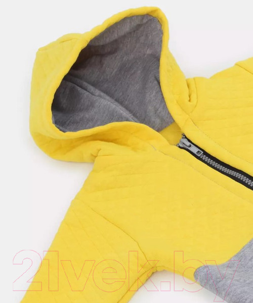 Изображение товара Комбинезон для малышей Топотушки Капитошка / 161-86 (серый/желтый)