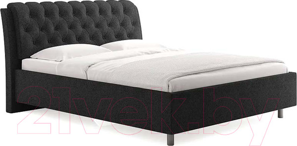 Изображение товара Каркас кровати Сонум Olivia 200x200 (кашемир графитовый)