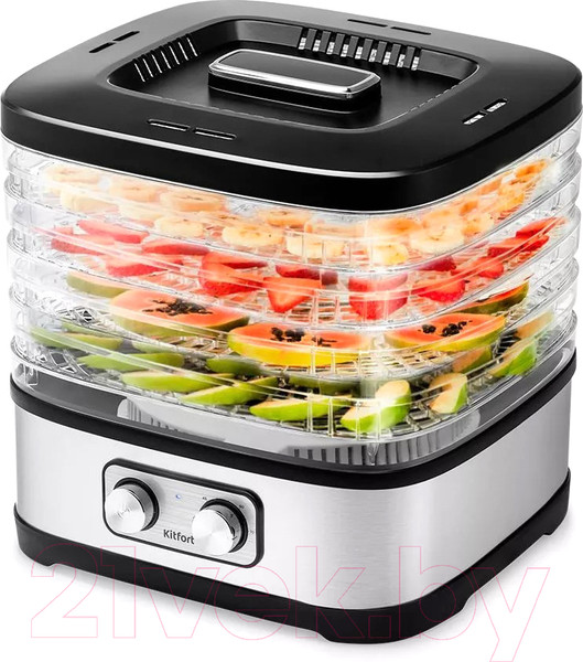 Изображение товара Сушилка для овощей и фруктов Kitfort KT-1940