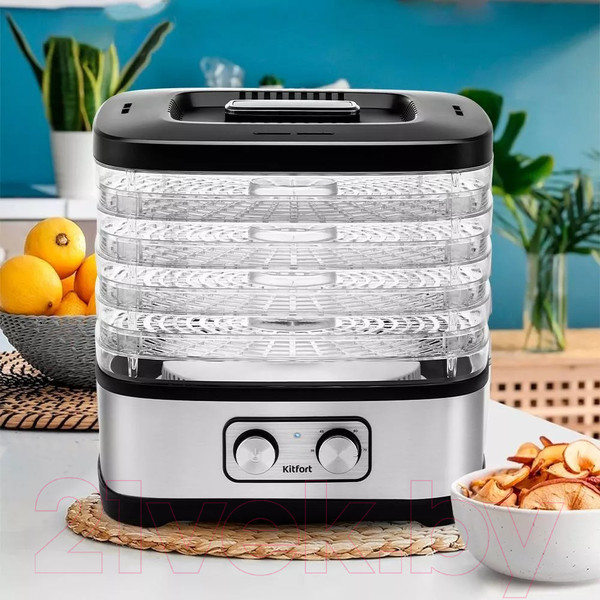 Изображение товара Сушилка для овощей и фруктов Kitfort KT-1940