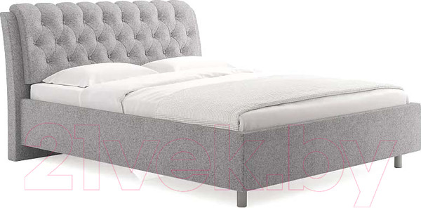 Изображение товара Каркас кровати Сонум Olivia 200x200 (кашемир светло-серый)