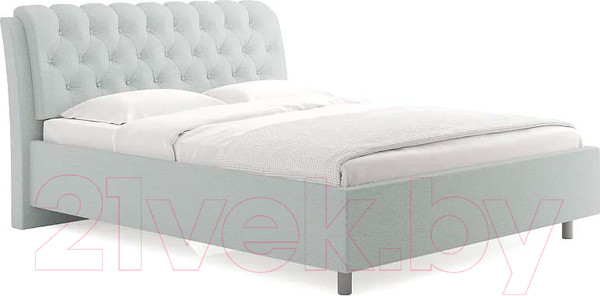 Изображение товара Каркас кровати Сонум Olivia 200x200 (тедди пепельный)