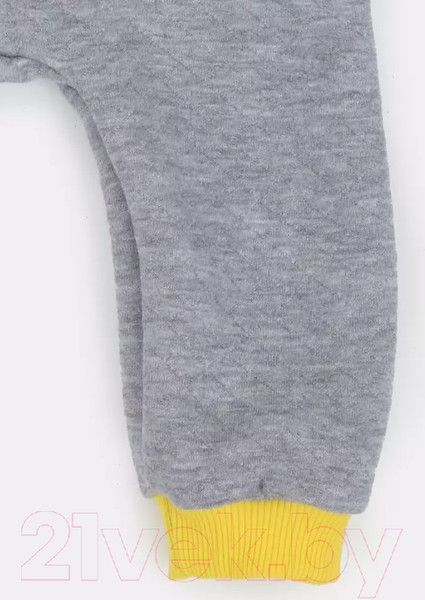 Изображение товара Комбинезон для малышей Топотушки Капитошка / 161-68 (серый/желтый)