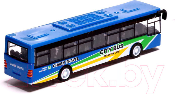 Изображение товара Автобус игрушечный Автоград Междугородний / 7509239 (синий)