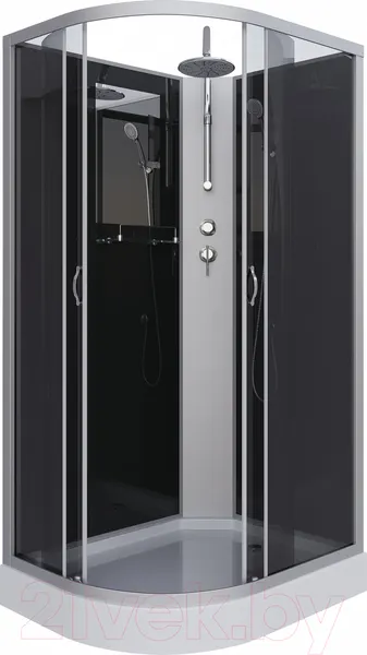 Изображение товара Душевая кабина Niagara NG-3512-14RBKT 120x80 (тонированное стекло)