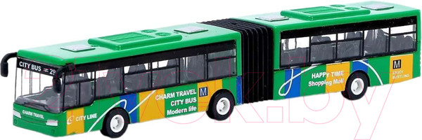 Изображение товара Автобус игрушечный Автоград Городской транспорт / 7056243 (зеленый)